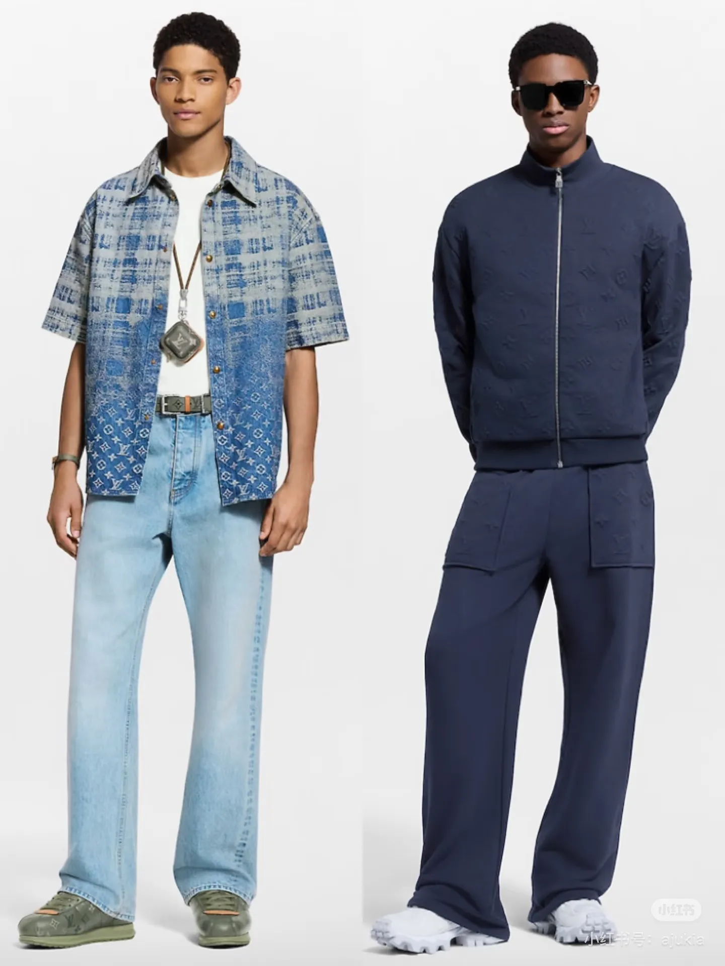 Louis Vuitton Pocket Embossed Pants